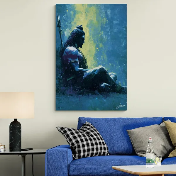 Lord_Mahadev_Meditation_Framed_Art_Premium_Canvas_Painting_For_Home_And_Offices