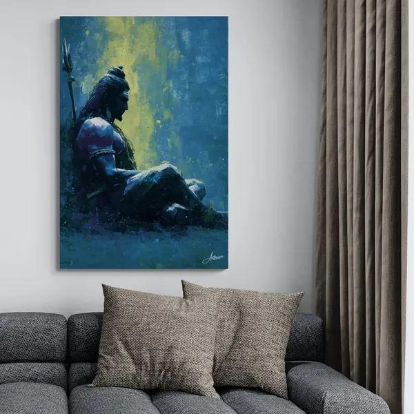 Lord_Mahadev_Meditation_Framed_Art_Premium_Canvas_Painting_For_Home_And_Offices