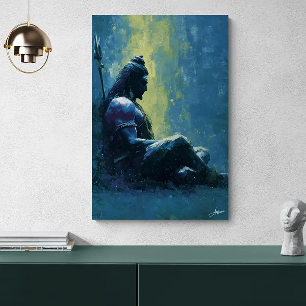 Lord_Mahadev_Meditation_Framed_Art_Premium_Canvas_Painting_For_Home_And_Offices