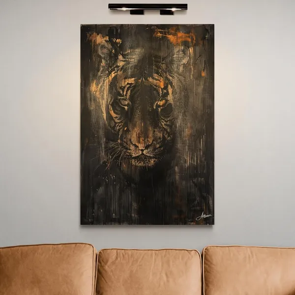 Shadowed_Tiger_Framed_Art_Premium_Dramatic_Canvas_Painting_For_Home_And_Offices