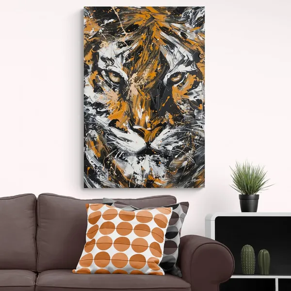 Abstract_Tiger_Framed_Art_Decor_Premium_Canvas_Painting_For_Home_And_Offices