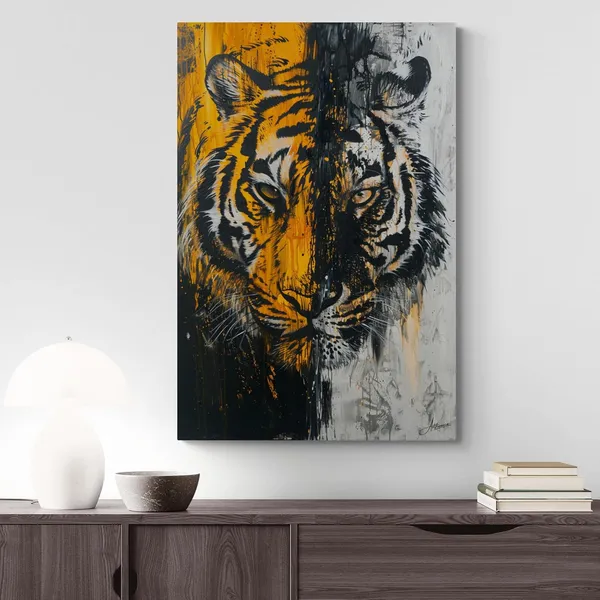 Dual_Spirit_Tiger_Framed_Art_Premium_Canvas_Painting_For_Home_And_Offices