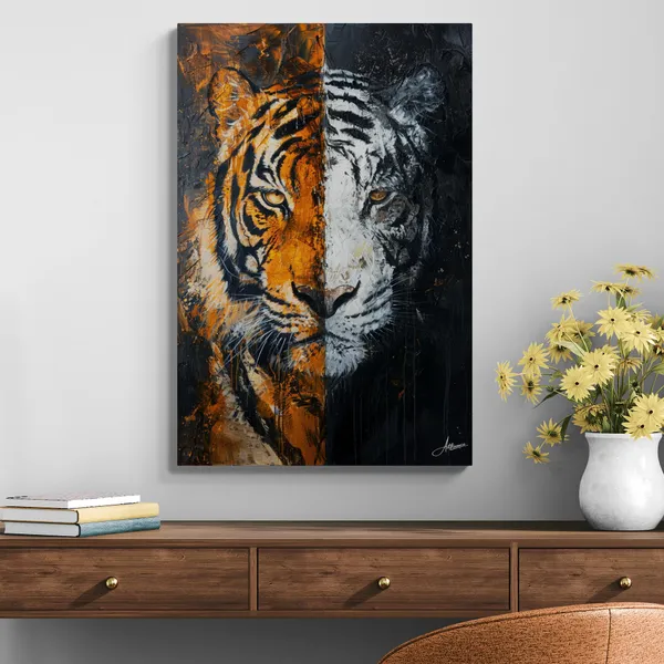 Dual_Essence_Tiger_Framed_Art_Premium_Canvas_Painting_For_Home_And_Offices