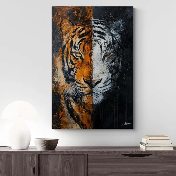 Dual_Essence_Tiger_Framed_Art_Premium_Canvas_Painting_For_Home_And_Offices