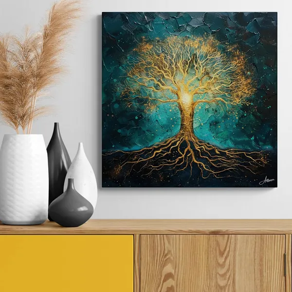 Radiant_Tree_Life_Framed_Art_Premium_Canvas_Painting_For_Home_And_Offices