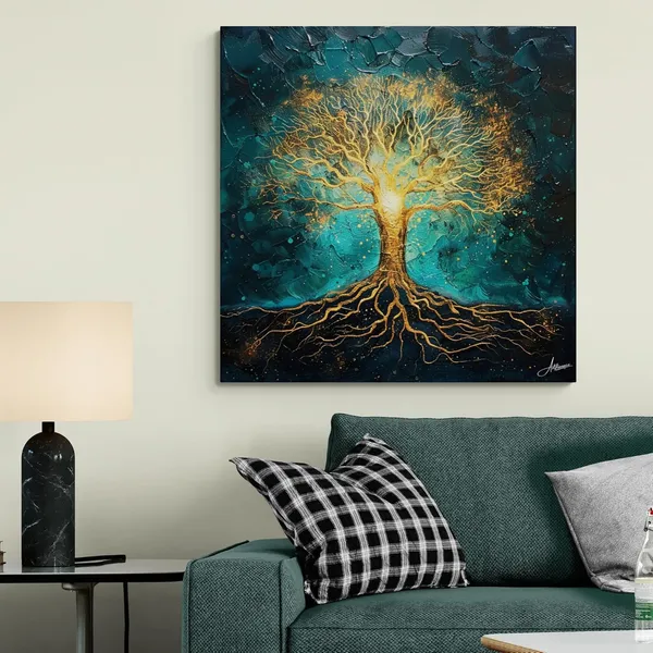 Radiant_Tree_Life_Framed_Art_Premium_Canvas_Painting_For_Home_And_Offices
