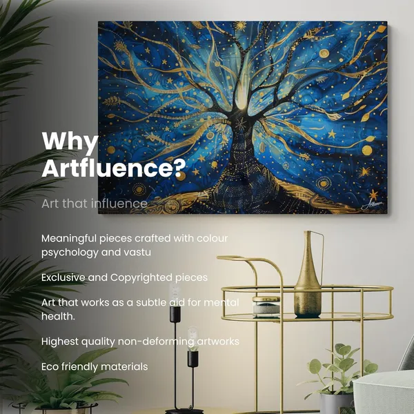 Blue_Gold_Tree_Life_Framed_Art_Canvas_Painting_For_Home_And_Offices