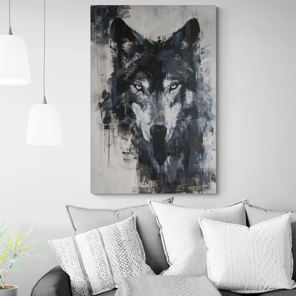 Powerful_Wolf_Framed_Art_Luxury_Modern_Canvas_Painting_For_Home_And_Offices