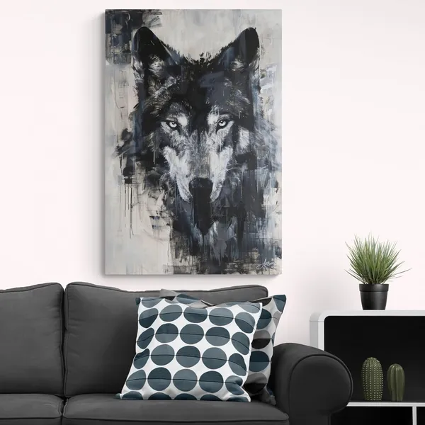 Powerful_Wolf_Framed_Art_Luxury_Modern_Canvas_Painting_For_Home_And_Offices