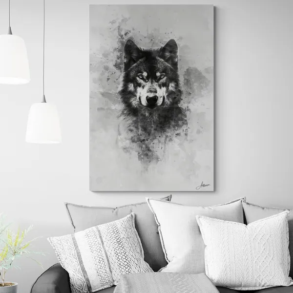 Majestic_Wolf_Framed_Art_Premium_Decor_Canvas_Painting_For_Home_And_Offices