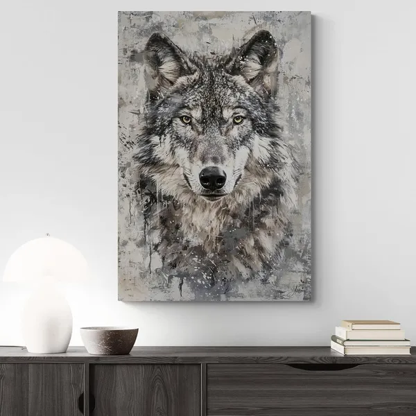 Powerful_Wolf_Framed_Art_Premium_Decor_Canvas_Painting_For_Home_And_Offices