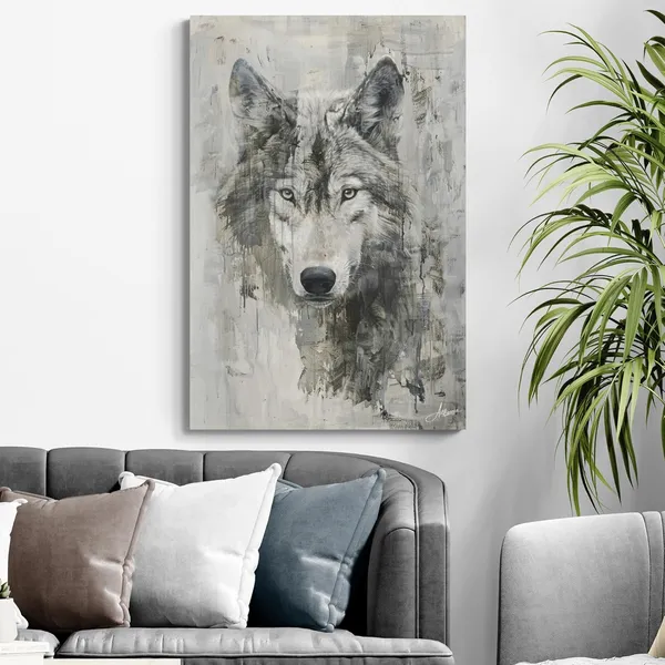 Serene_Wolf_Framed_Art_Elegant_Decor_Canvas_Painting_For_Home_And_Offices
