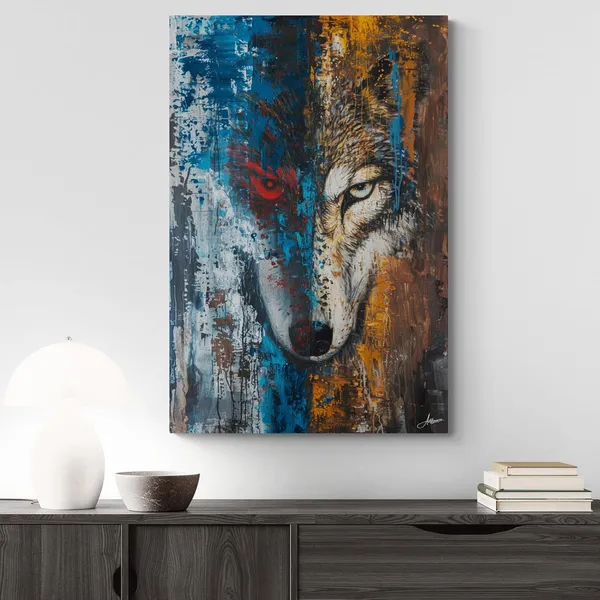 Abstract_Wolf_Framed_Art_Luxury_Decor_Canvas_Painting_For_Home_And_Offices
