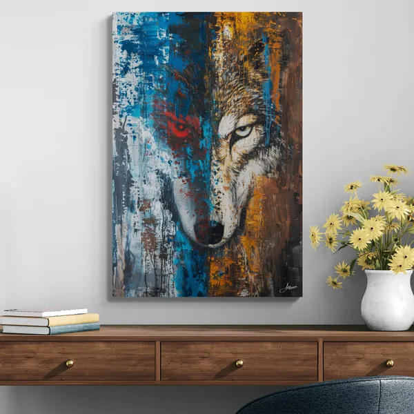 Abstract_Wolf_Framed_Art_Luxury_Decor_Canvas_Painting_For_Home_And_Offices