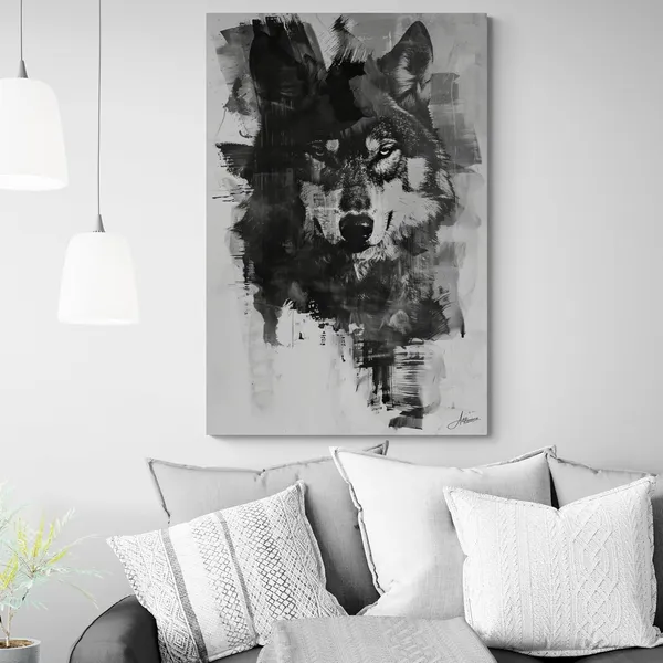 Intense_Wolf_Framed_Art_Luxury_Modern_Canvas_Painting_For_Home_And_Offices