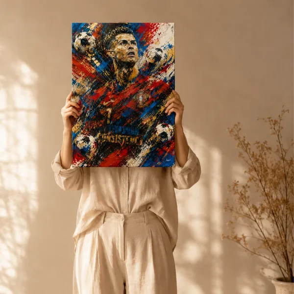 Cristiano_Ronaldo_Through_Consistency_|_Abstract_Football_Canvas_Wall_Art