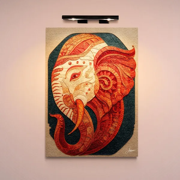 Ganesha_Side_Face_Art_Inx12_Abstract_Canvas_Painting_For_Home_And_Offices