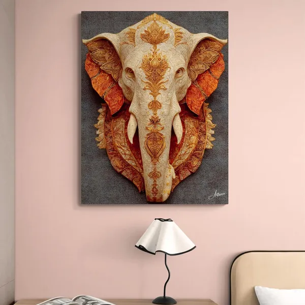 Lord_Ganesha_Face_Inx12_Intricately_Carved_Canvas_Painting_For_Home_And_Offices