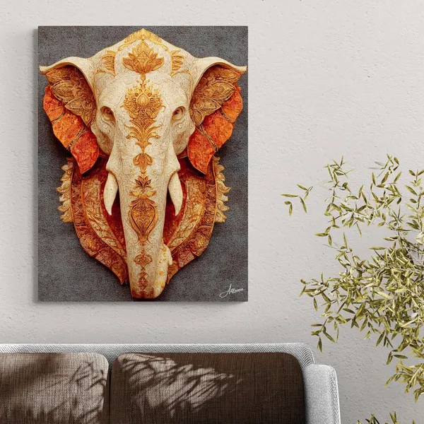 Lord_Ganesha_Face_Inx12_Intricately_Carved_Canvas_Painting_For_Home_And_Offices
