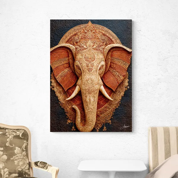Lord_Ganesha_Face_Art_Inx12_Intricate_Canvas_Painting_For_Home_And_Offices