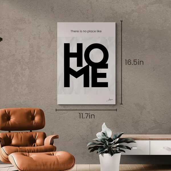Quotes_There_Place_Like_Motivational_Inspirational_Canvas_Painting_For_Home_And_Offices