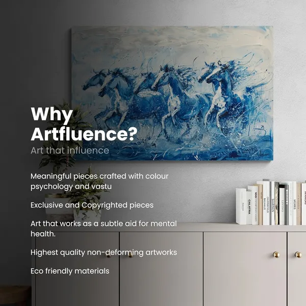 Blue_Seven_Horses_Premium_Framed_Modern_Canvas_Painting_For_Home_And_Offices