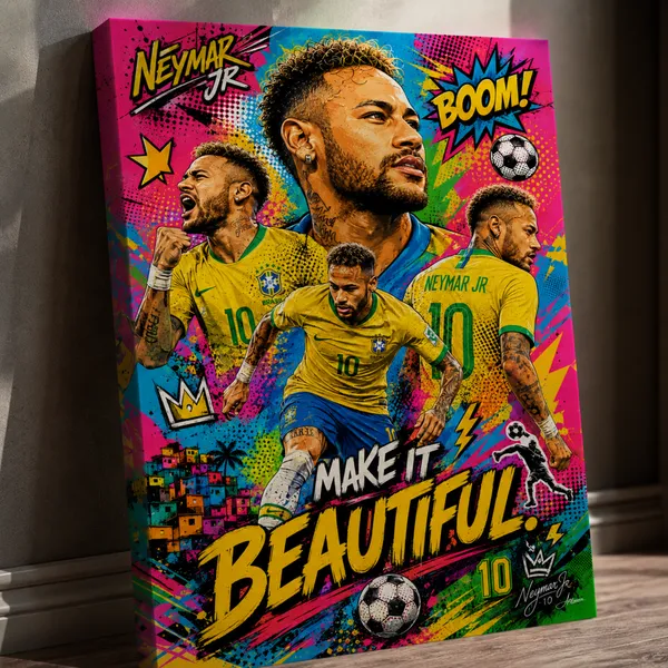 Neymar_Jr_Make_It_Beautiful_|_Pop_Art_Football_Canvas_Print