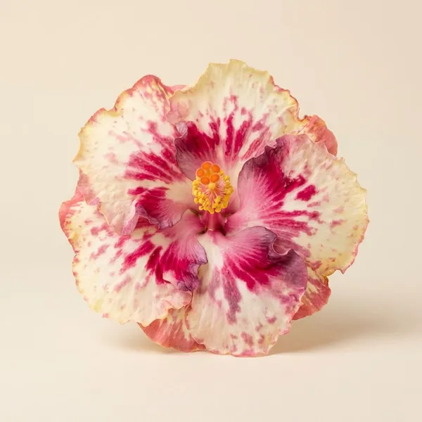 Asia_Rosette_Nebula_-_Hibiscus__Plant_with_Vibrant_Multi-Color_Blooms