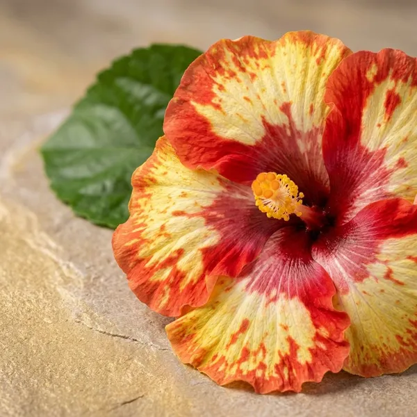 Paramaswari_Hibiscus_Plant_-_Variegated_Red_and_Yellow_Flowering_Plant