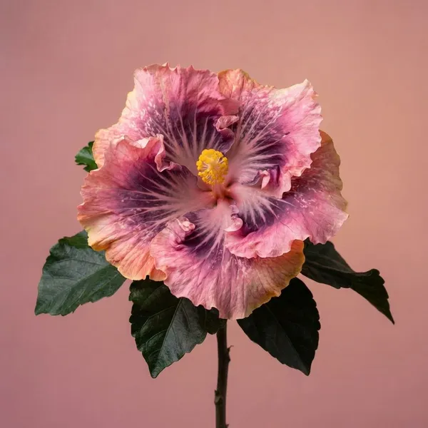 Peter's_Angel_Star_Hibiscus__Flowering_Plant_-_Ornamental_Hibiscus_with_Ruffled_Pink-Purple_Blooms
