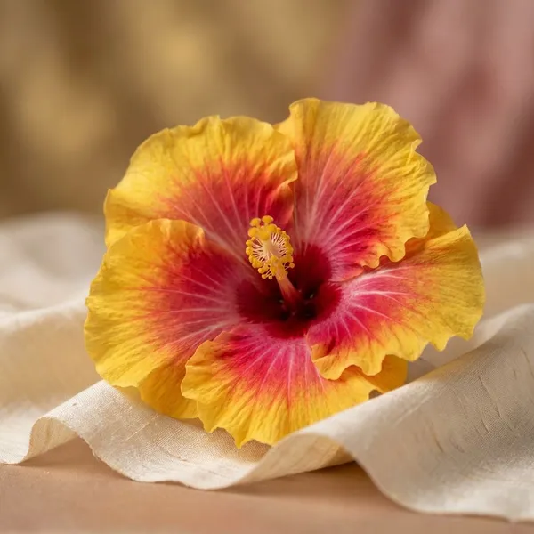 Mystic_Splendor_Hibiscus_Plant_-_Yellow_with_Pink_Center_Malti_PetalTropical_Flower