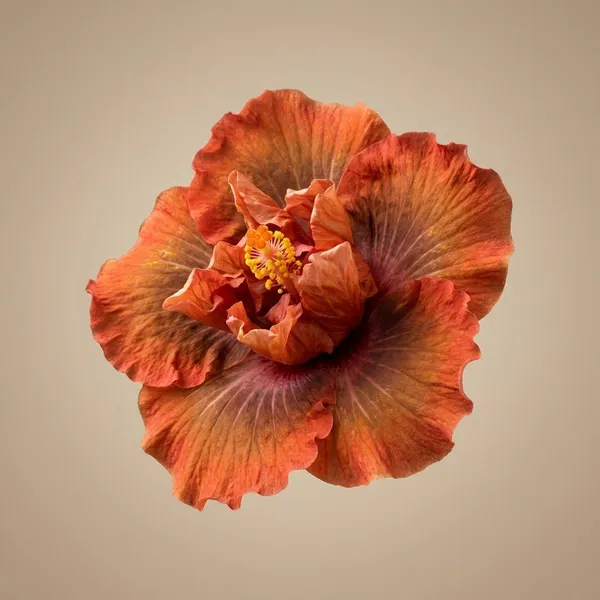 Shueshalian_Sea_Urchin_Hibiscus_Plant_-_Orange_Ruffled_Double_Bloom_Variety