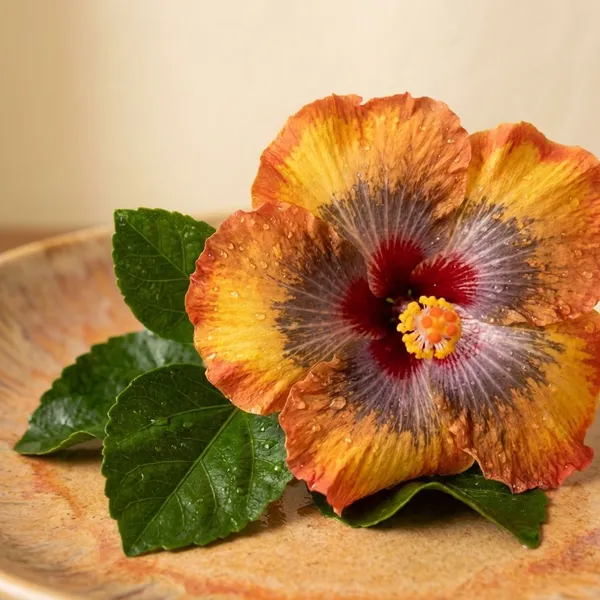 Chi's_Garden_Eden_Oath_(J8)_Hibiscus_Plant_-_Orange_Yellow_with_Burgundy_Center