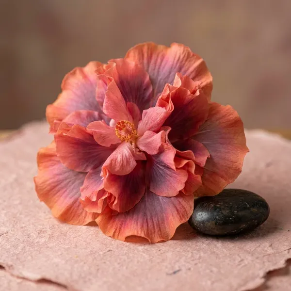 S._Lam_tin_Warm_Day_Hibiscus__Plant_-_Beautiful_Pink_&_Coral_Blooms