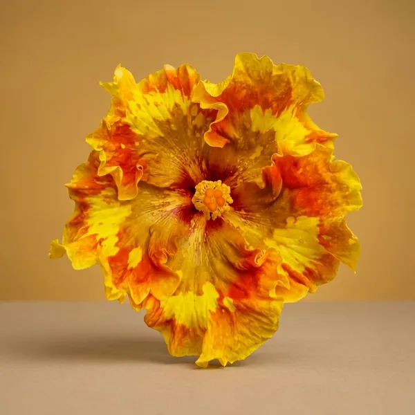 Bantam_Rouser_Hibiscus_Live_Flowering_Plant_-_Yellow_Orange_Ruffled_Blooms