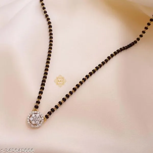 Gold_Plated_Exquisite_American_Diamond_Mangalsutra_For_Women