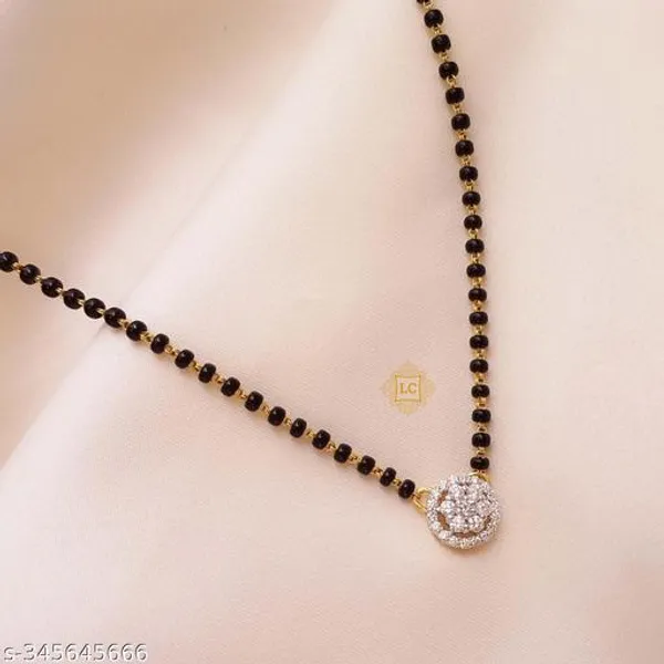 Gold_Plated_Exquisite_American_Diamond_Mangalsutra_For_Women