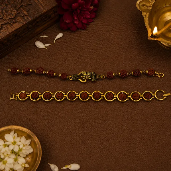 Mahadev_Divine_Rudraksha_Gold_Bracelet_/_Rudraksh_Bracelet_For_Men