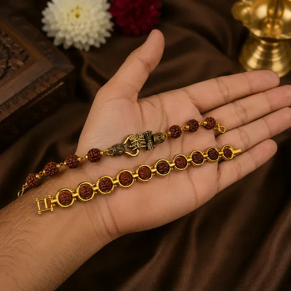 Mahadev_Divine_Rudraksha_Gold_Bracelet_/_Rudraksh_Bracelet_For_Men