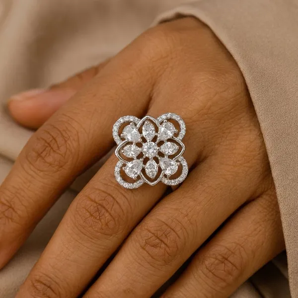 Silver_Plated_Stunning_Ad_Ring_For_Women_And_Girls
