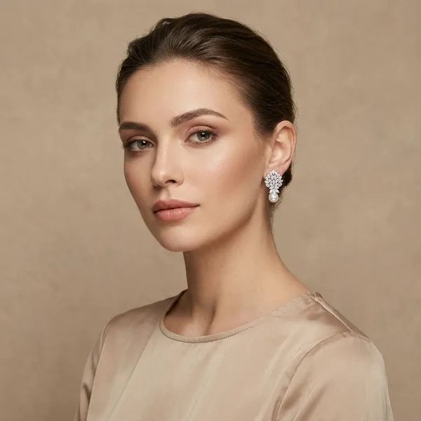 Pearl_White_Brass_Silver_Plated_Classy_American_Diamond_Stud_Earrings_For_Women_And_Girls