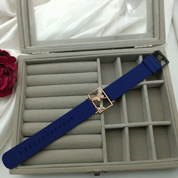 Rose_Plated_Wrist_Watch_Style_Belt_Bracelet_For_Women_And_Girls