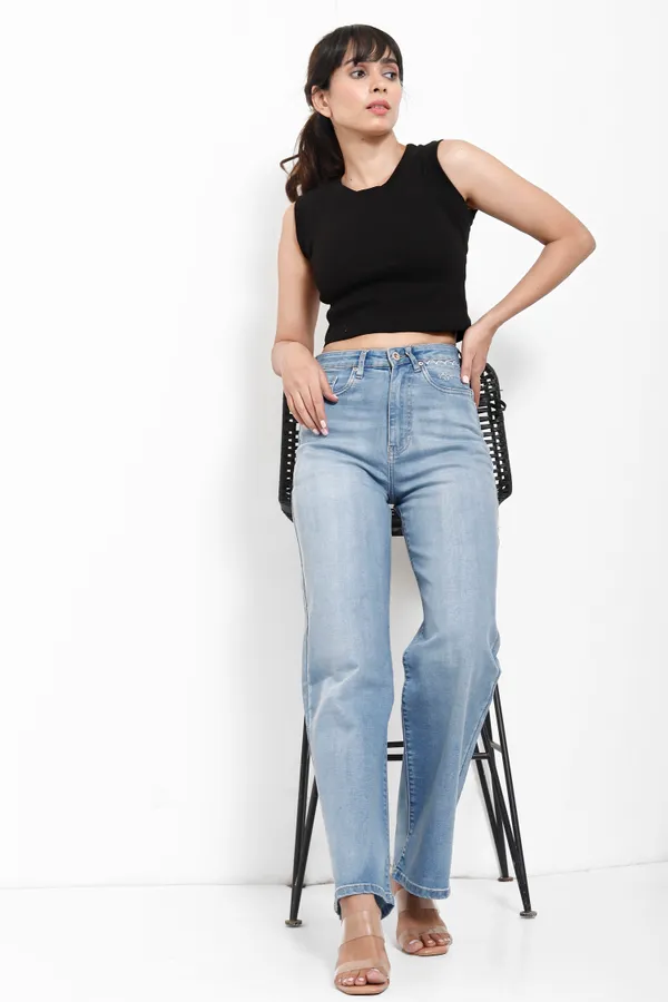 Sky_Blue_Ultra_Wash_Cotton_Lycra_Hot_Embroidery_Wide_Leg_Jeans_For_Women_And_Girls