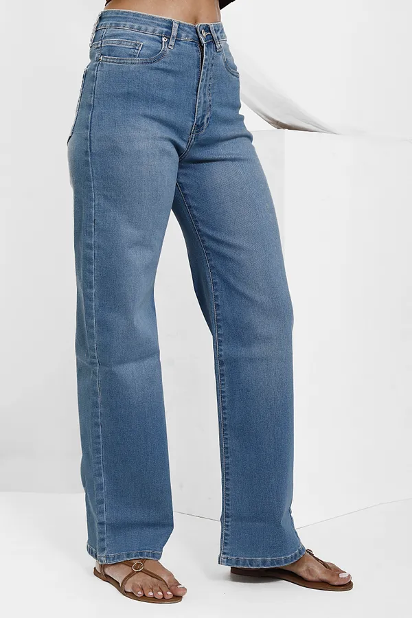 Ice_Bright_Wash_Cotton_Lycra_Wide_Leg_Jeans_For_Women_And_Girls