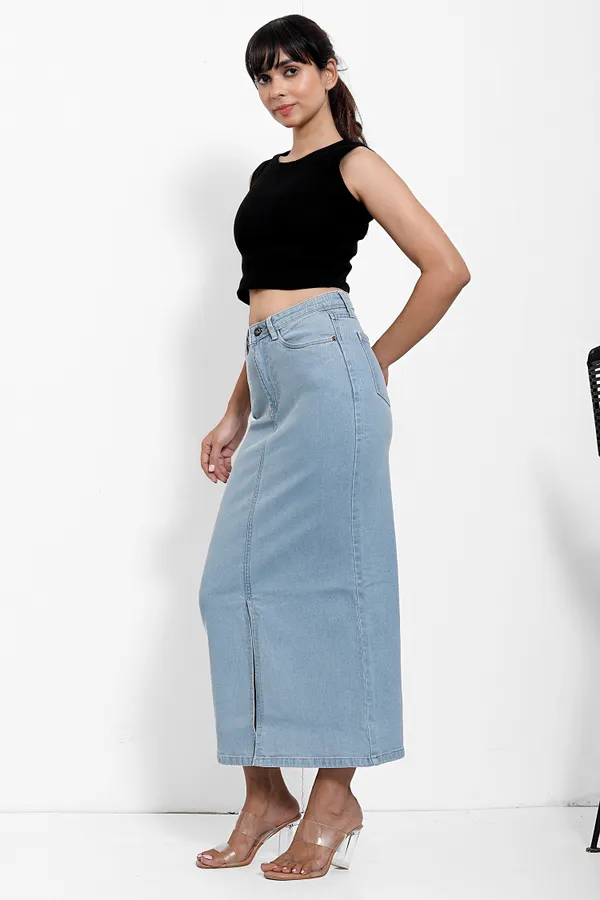 Sky_Ice_Wash_Cotton_Lycra_Long_Skirt_And_Ice_Tin_Cotton_Lycra_Vintage_Wash_Long_Skirt_For_Women_And_Girls