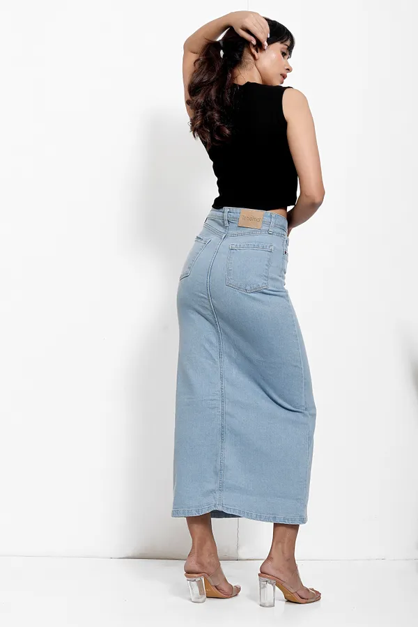 Sky_Ice_Wash_Cotton_Lycra_Long_Skirt_And_Ice_Tin_Cotton_Lycra_Vintage_Wash_Long_Skirt_For_Women_And_Girls