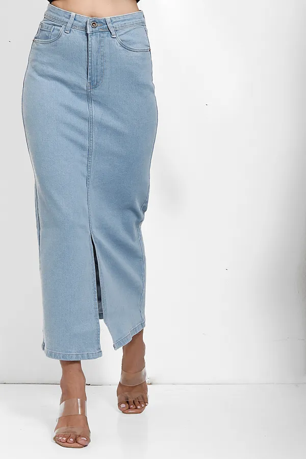 Sky_Ice_Wash_Cotton_Lycra_Long_Skirt_And_Ice_Tin_Cotton_Lycra_Vintage_Wash_Long_Skirt_For_Women_And_Girls