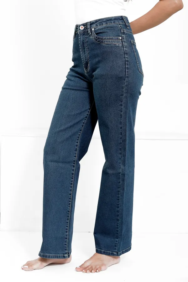Blue_Cotton_Lycra_Tint_Wash_Dusty_Wide_Leg_Jeans_And_Green_Tint_Denim_Cotton_Lycra_Standard_High_Rise_Wide_Leg_Jeans_For_Women_And_Girls_|_Pack_Of_2