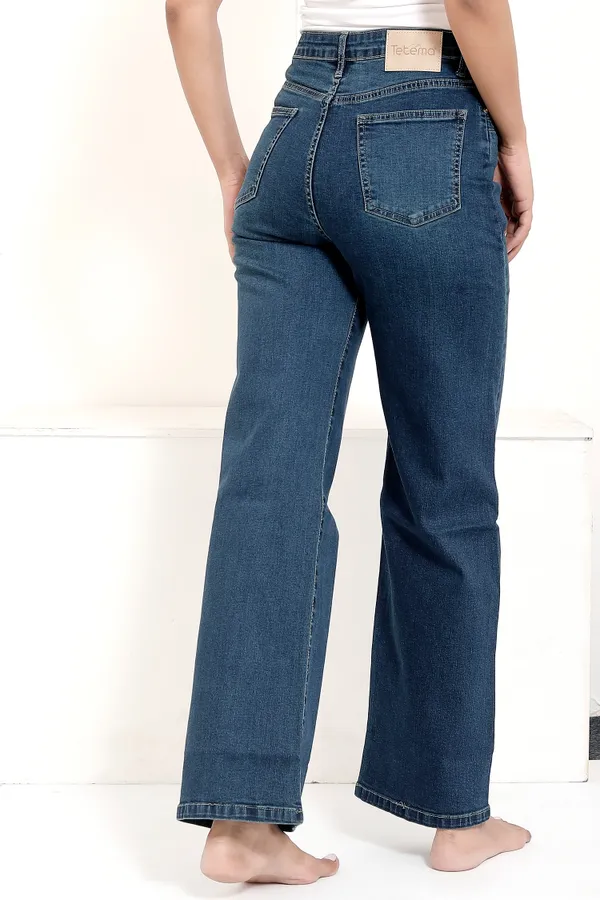 Blue_Cotton_Lycra_Tint_Wash_Dusty_Wide_Leg_Jeans_And_Green_Tint_Denim_Cotton_Lycra_Standard_High_Rise_Wide_Leg_Jeans_For_Women_And_Girls_|_Pack_Of_2