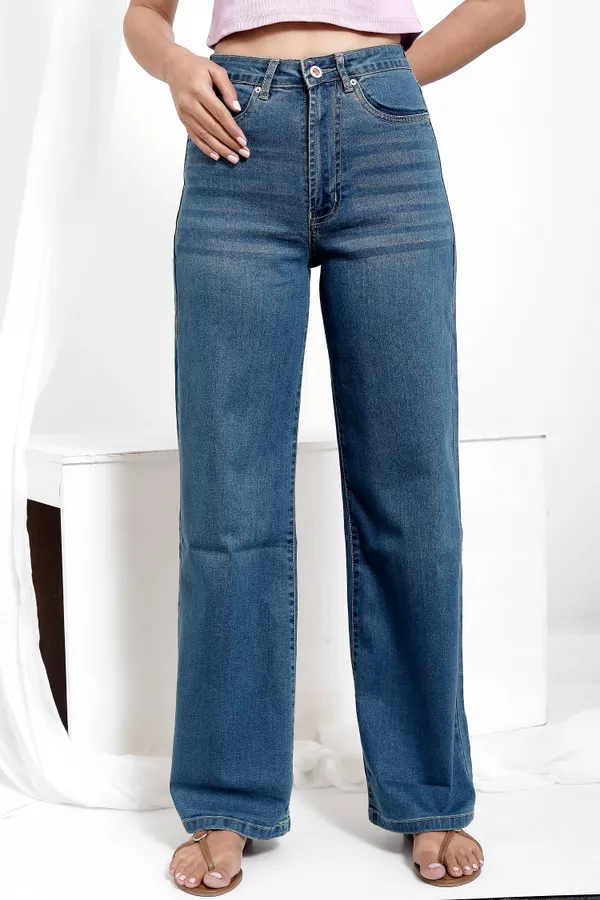 Light_Green_Wash_Cotton_Lycra_Tint_Wide_Leg_Jeans_For_Women_And_Girls